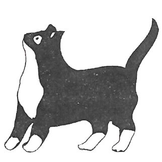 1980s Cat Call charity Hastings logo