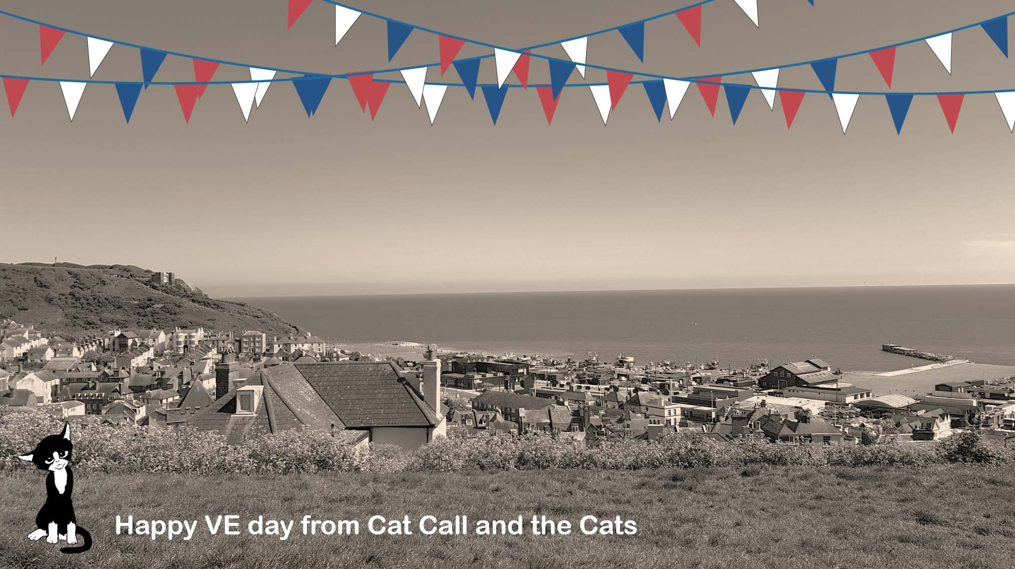 Happy VE Day from Cat Call Hastings