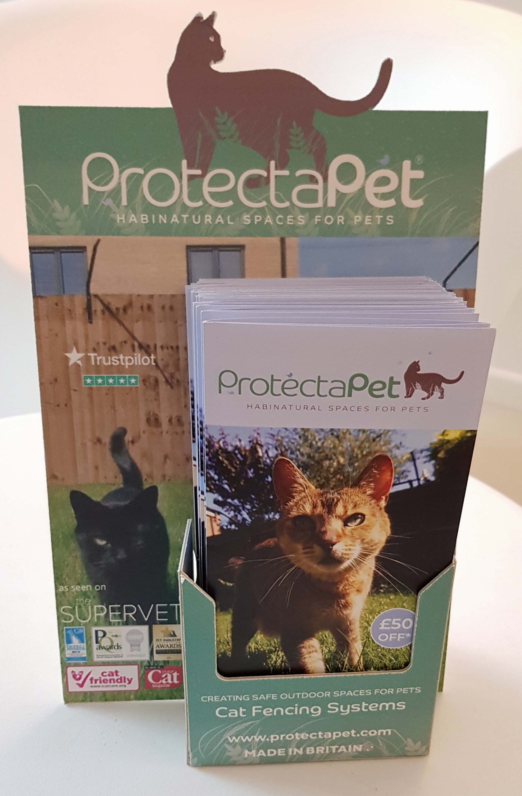 Cat Call partnered with ProtectaPet