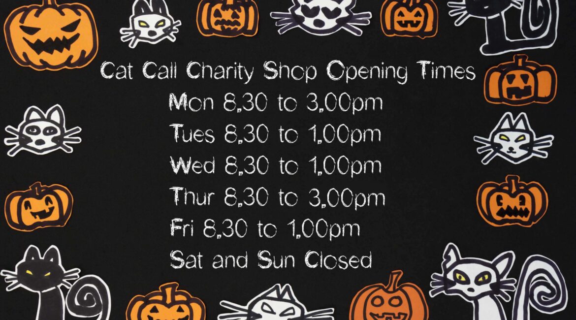 Cat Call Charity Shop Opening Times
