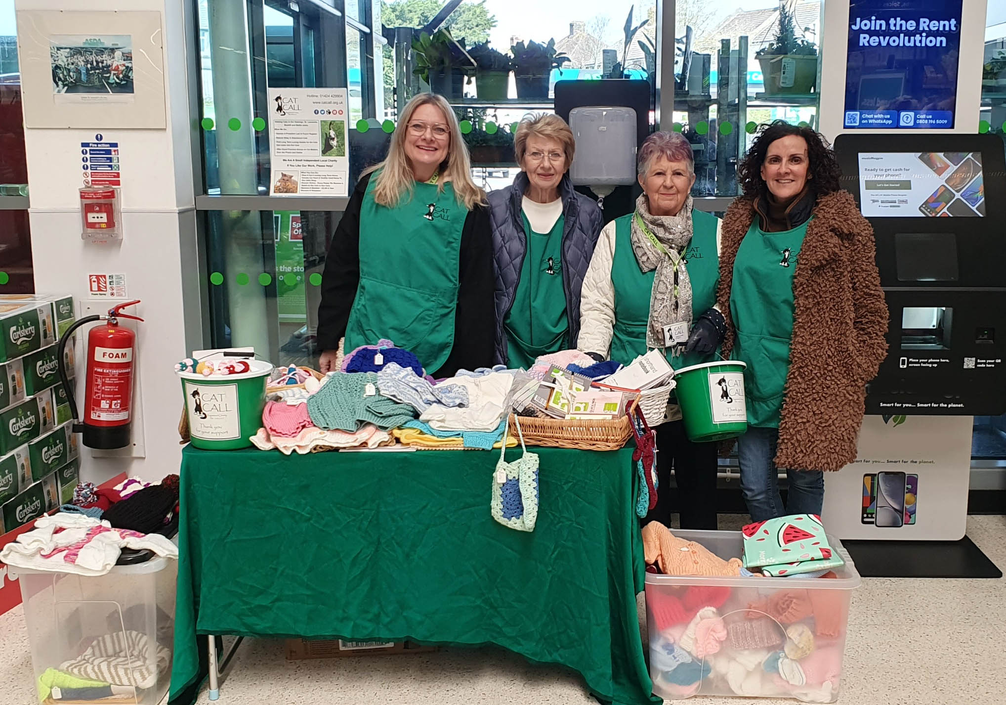 Cat Call fund raising in Asda