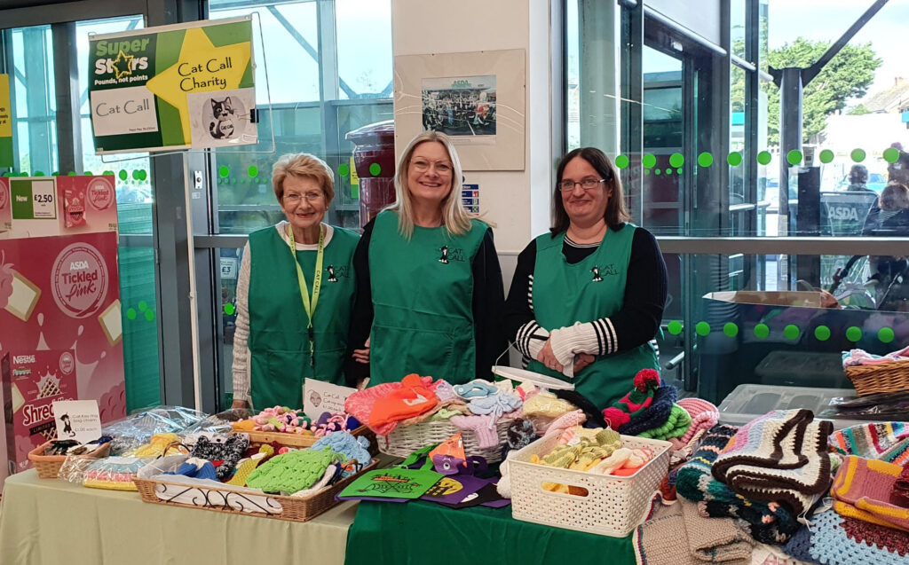 Cat Call Charity in Asda St Leonards On Sea