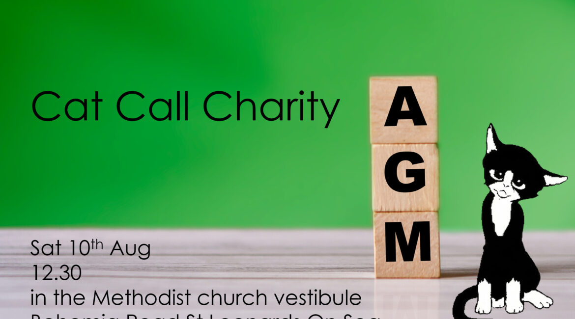 We are pleased to invite you to the Cat Call Charity 2024 AGM