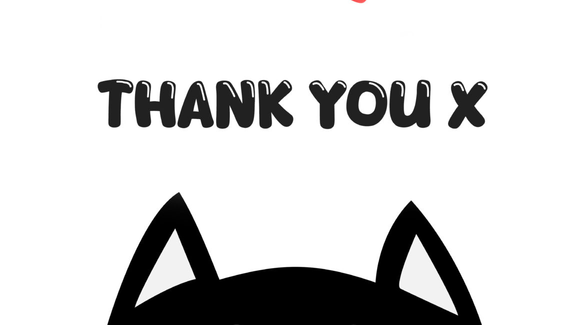 Thank You for Your Kitten and Cat Food Donations