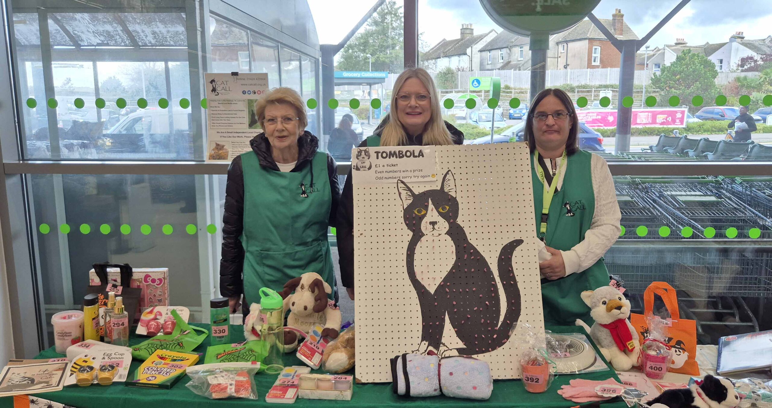 Fund raising in Asda St Leonards