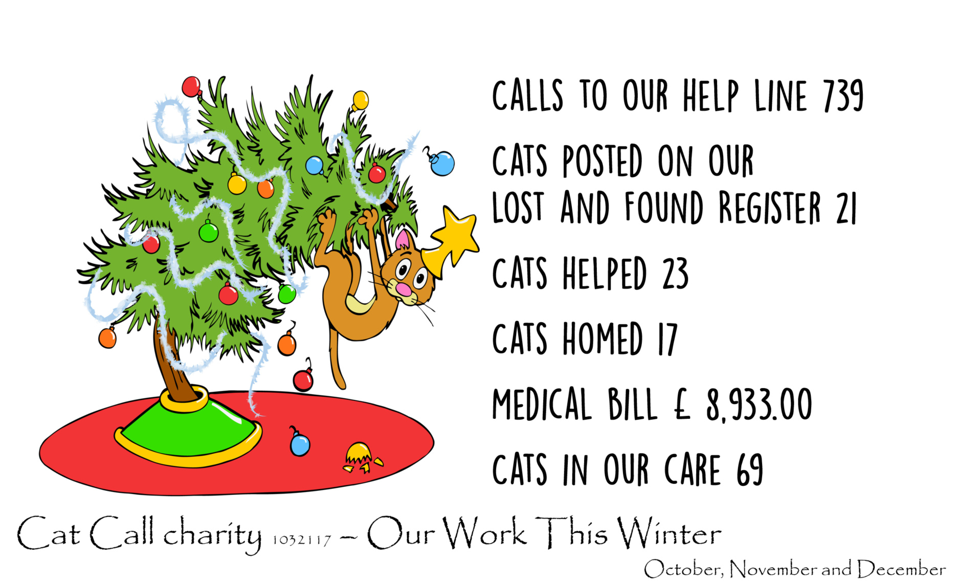 Cat Call Charities work