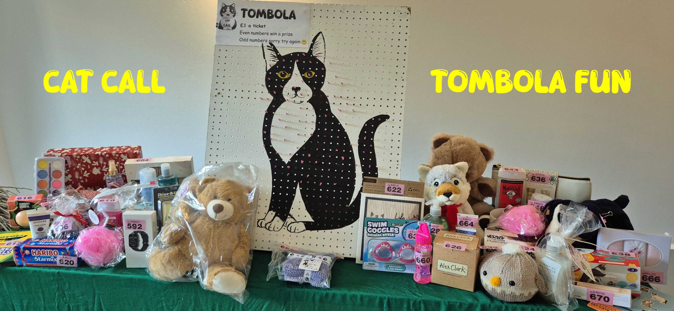 Tombola at Cat call