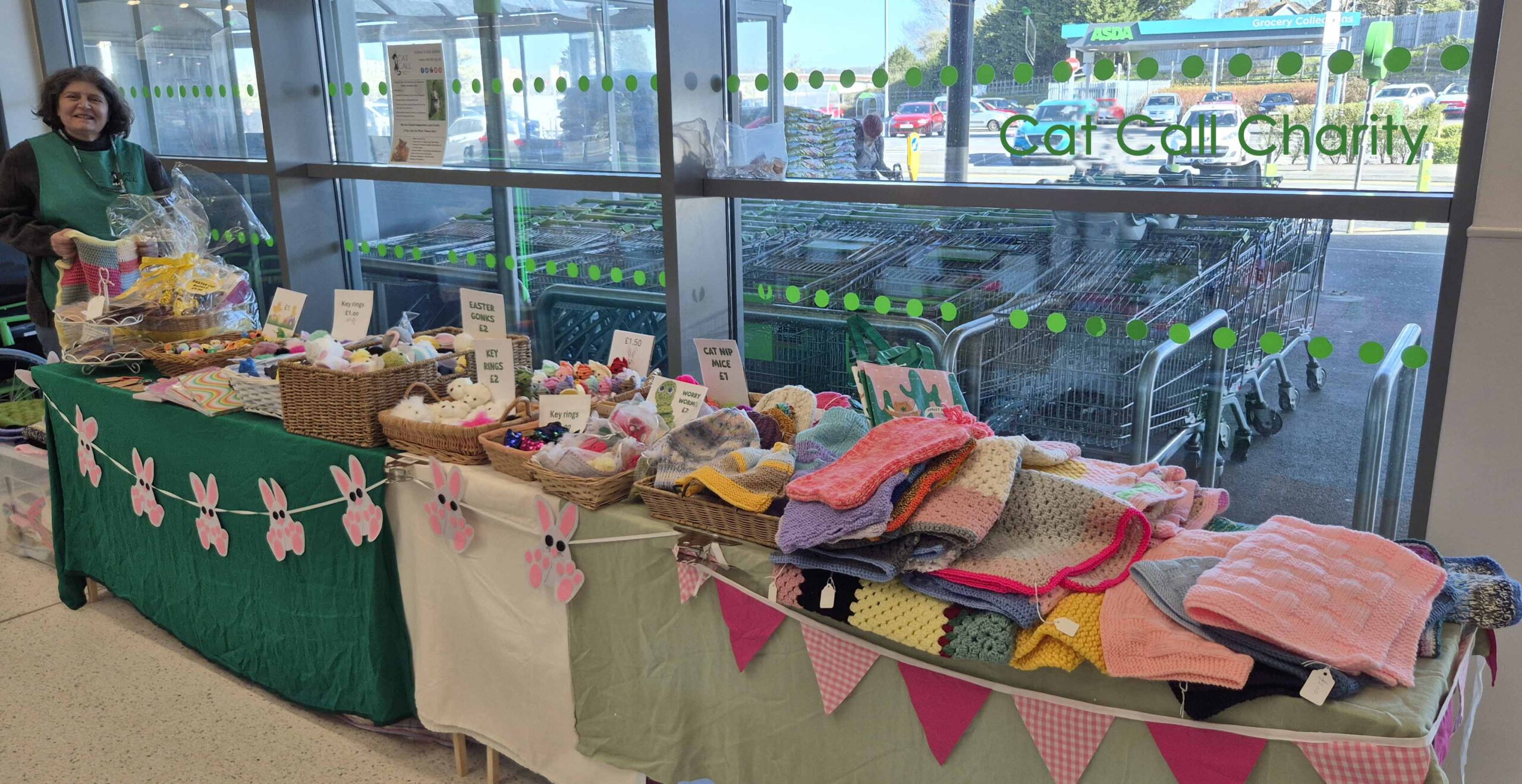 Fund raising at Easter