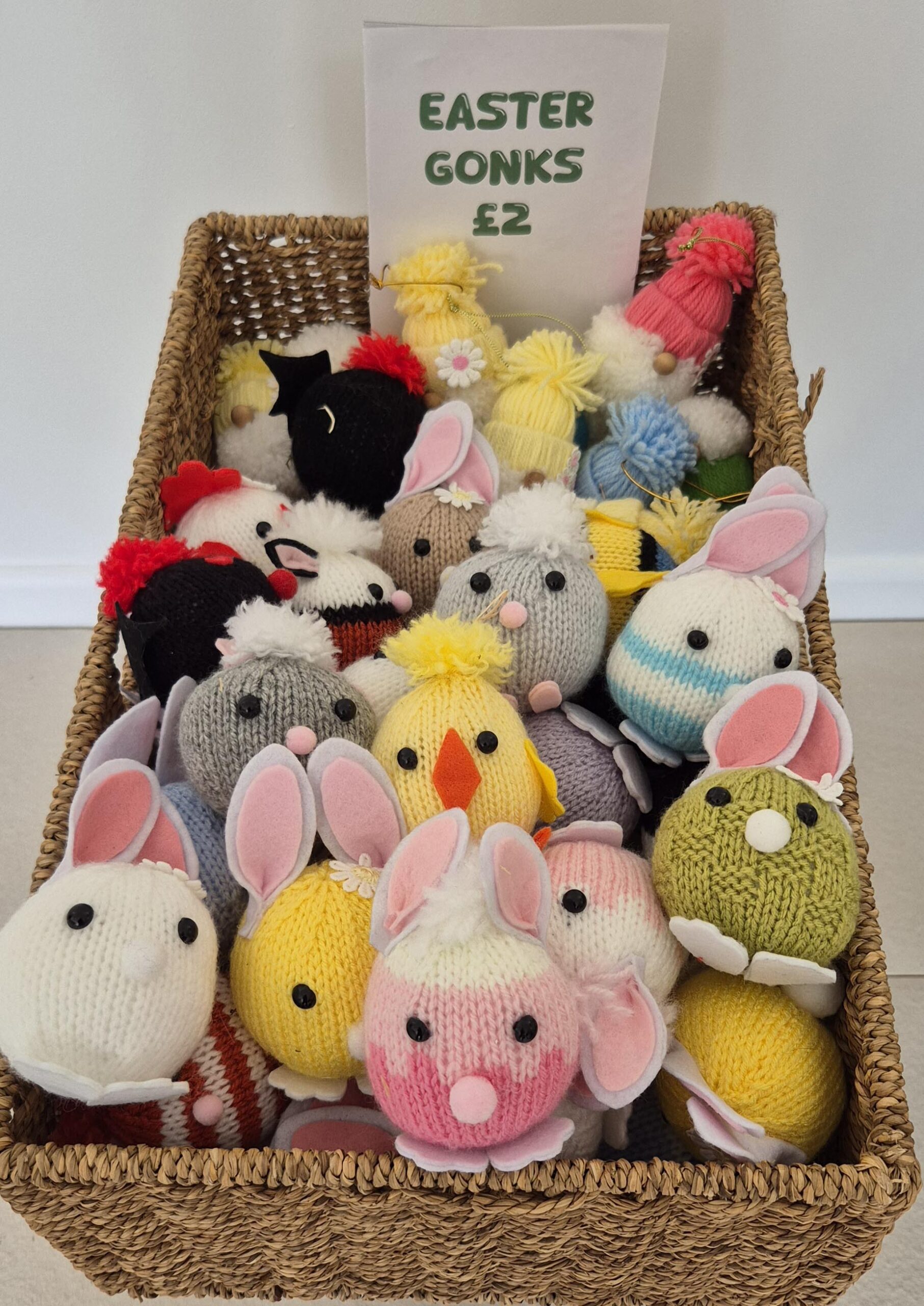Cat Call Easter table sale 28th March