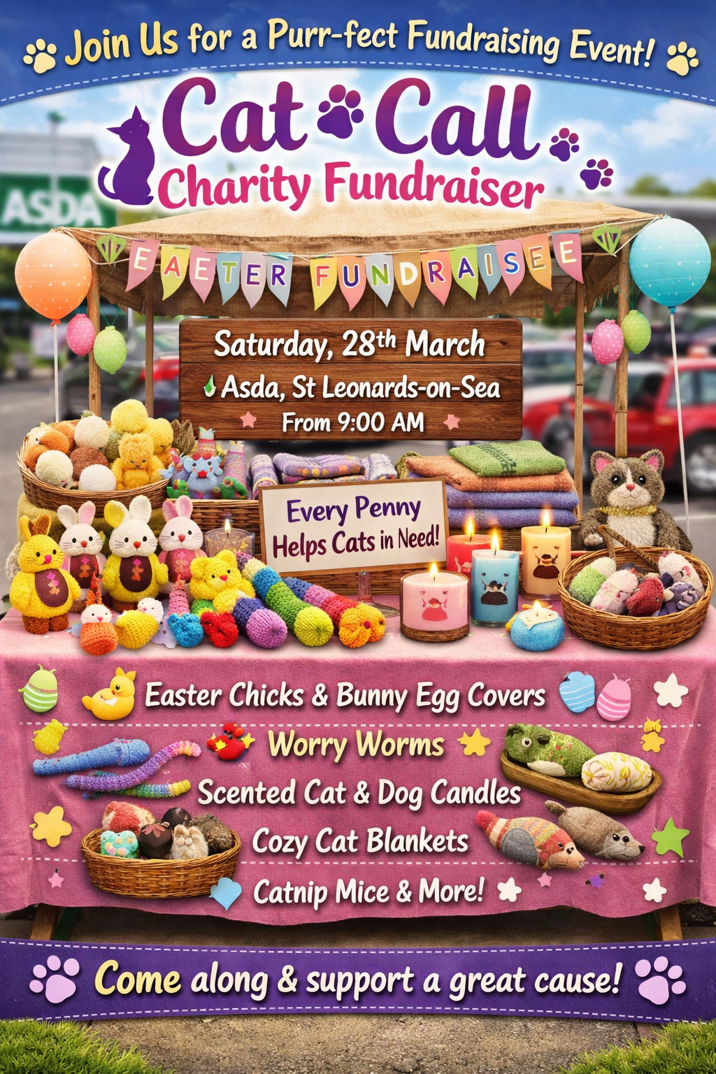 Join Us for a Purr-fect Fundraising Event!