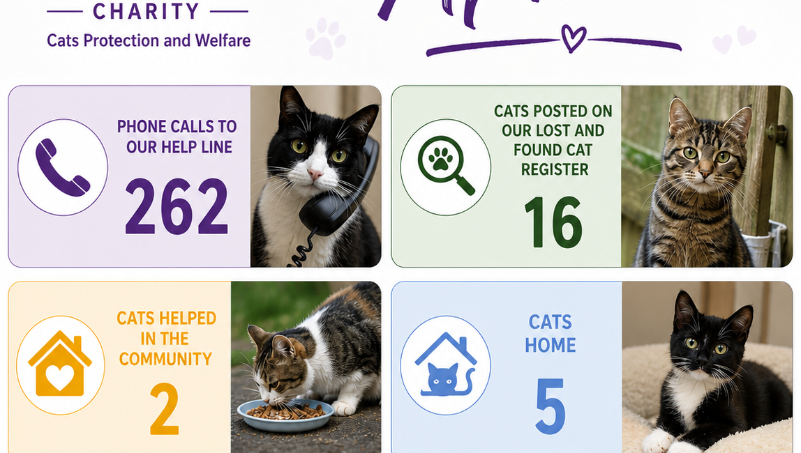 Cat Charities Work in April 2026
