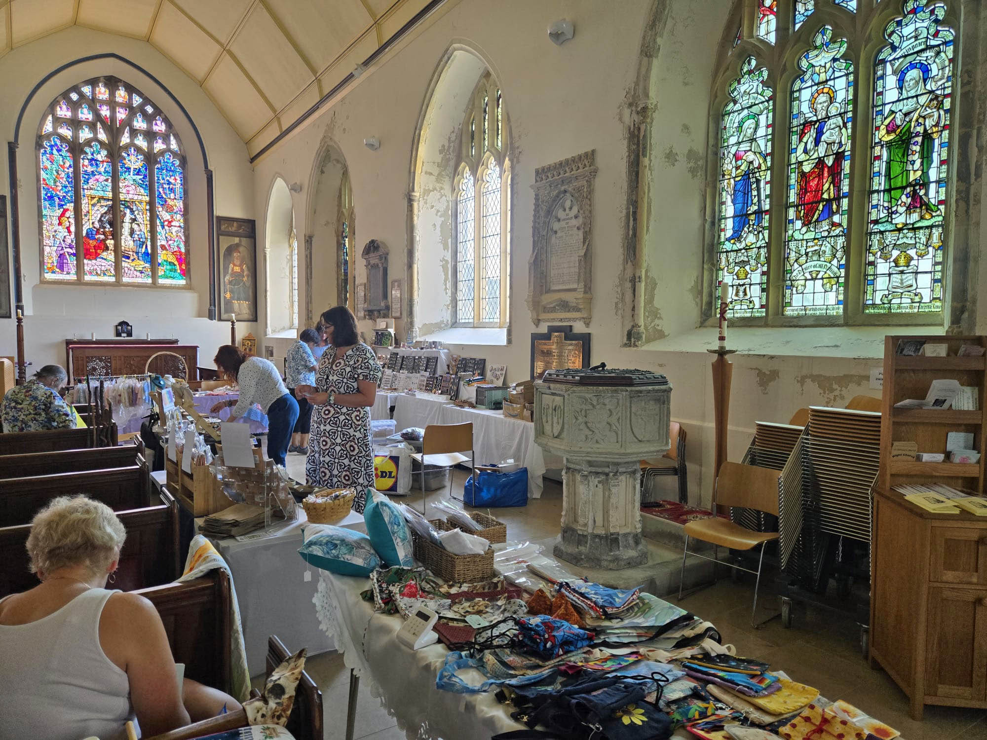 Craft fair in Hastings Old Town