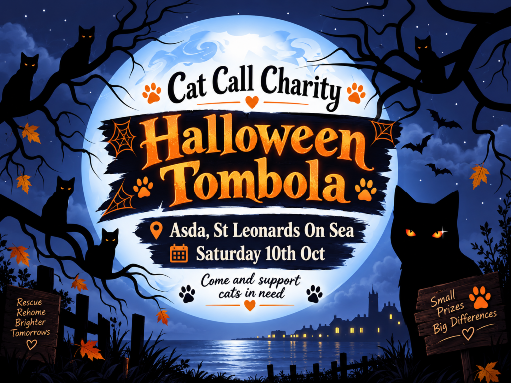 Cat Call Halloween tombola