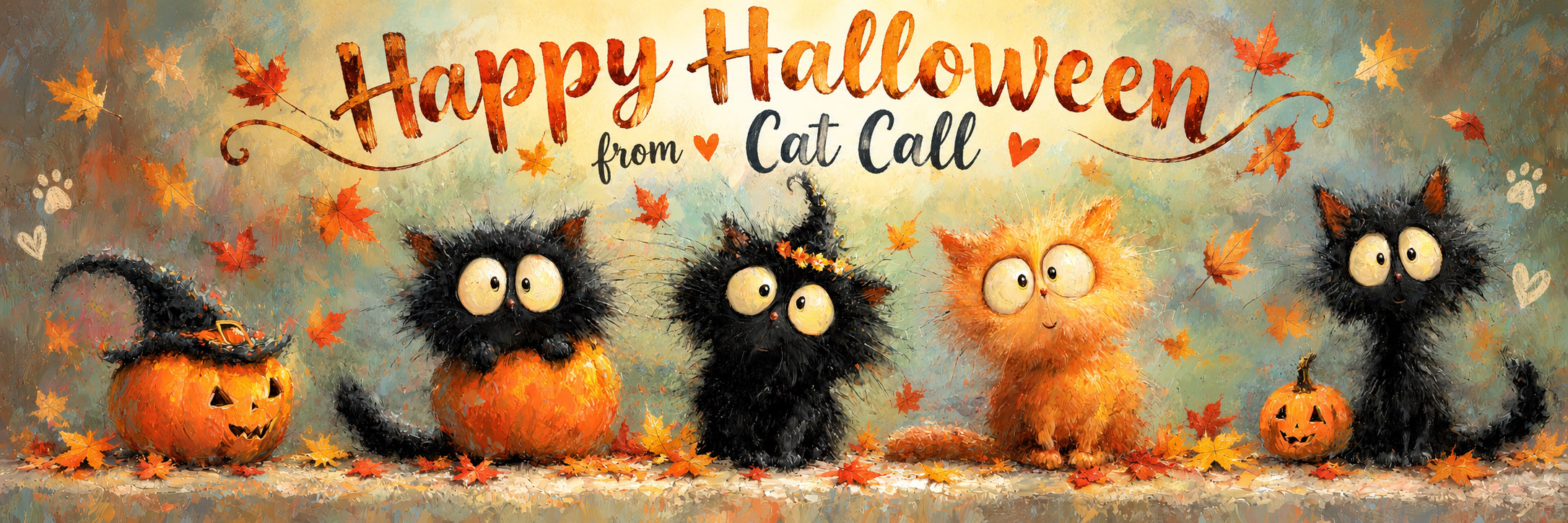 Happy Halloween from Cat Call Charity in Hastings
